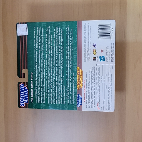 NFL Fred Taylor Starting Lineup 1999 Football 2000 Extended Series Brand New - Picture 2 of 2